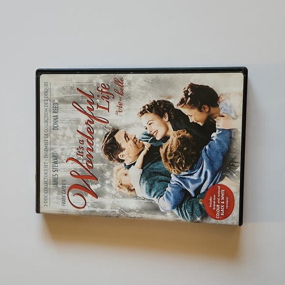 IT'S A WONDERFUL LIFE (TWO-DISC COLLECTORS SET) BILINGUAL DVD Christmas movie - Picture 2 of 6